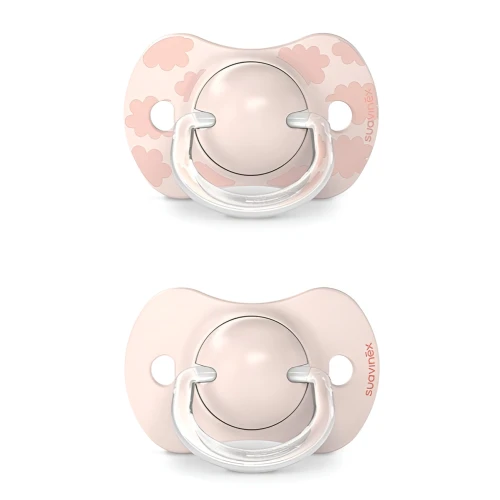 Пустышки симметричные из силикона Suavinex SX PRO Dreams Pink (0-6 мес.), 2 шт. купить в Кишиневе