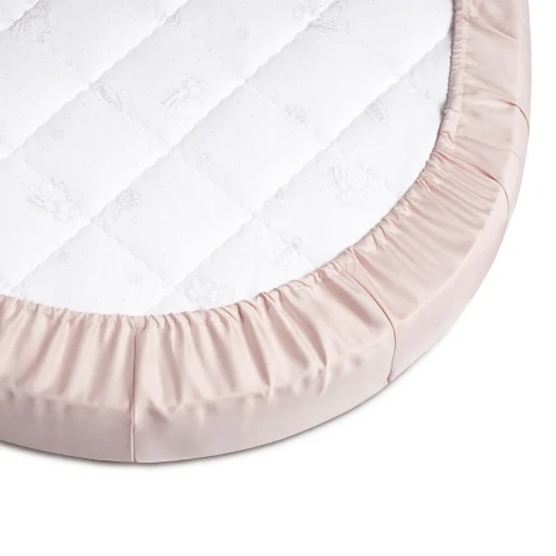 Cearsaf de pat pe elastic Perina Sateen Premium Oval Roz, 125x75 cm cumpăra în Chișinau