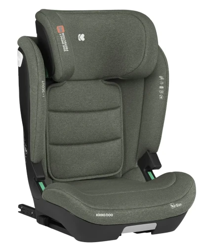 Автокресло 100-150 см (i-Size) Isofix Kikkaboo i-Scout Army Green купить в Кишиневе