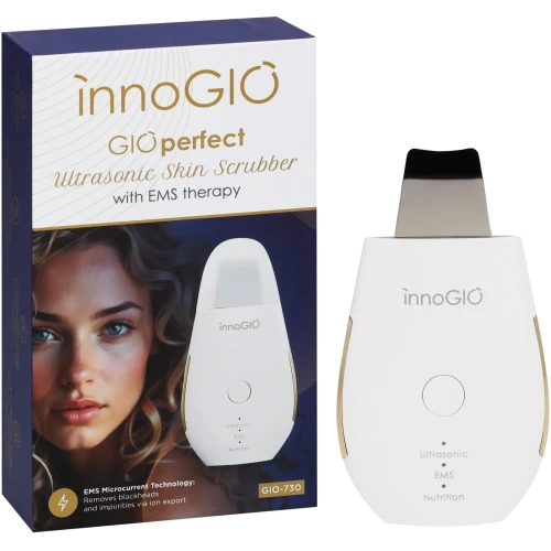 Ультразвуковое устройство для пилинга лица InnoGIO GIOperfect с терапией EMS купить в Кишиневе