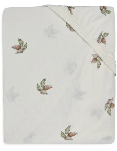 Простыня на резинке Jollein Jersey Rosehip, 40/50x80/90 см купить в Кишиневе