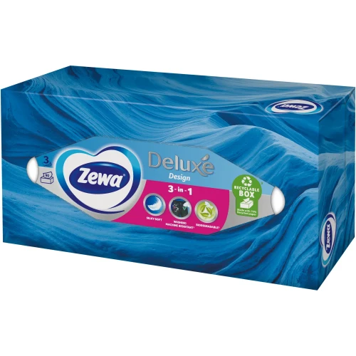 Servetele uscate Zewa Deluxe Design in sort. (3 straturi), 90 buc. cumpăra în Chișinau