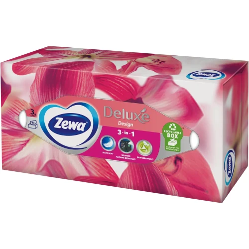 Servetele uscate Zewa Deluxe Design in sort. (3 straturi), 90 buc. cumpăra în Chișinau