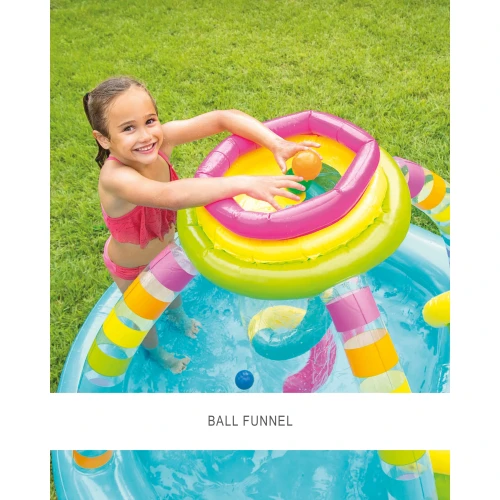 Bazin pentru copii Intex Rainbow, 374 litri cumpăra în Chișinau