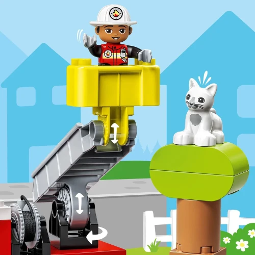 Set construcție Lego Duplo Fire Truck 10969, 21 elemente cumpăra în Chișinau