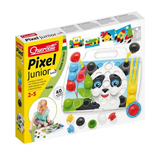 Мозаика Quercetti FantaColor Junior Basic, 40 элементов купить в Кишиневе