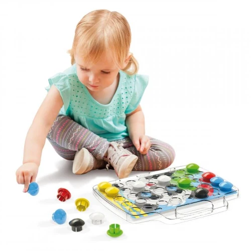 Мозаика Quercetti FantaColor Junior Basic, 40 элементов купить в Кишиневе