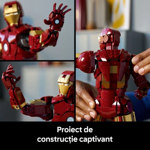 Set construcție Lego Marvel Iron Man Mark 3 Collector's Editions, 1297 elemente cumpăra în Chișinau