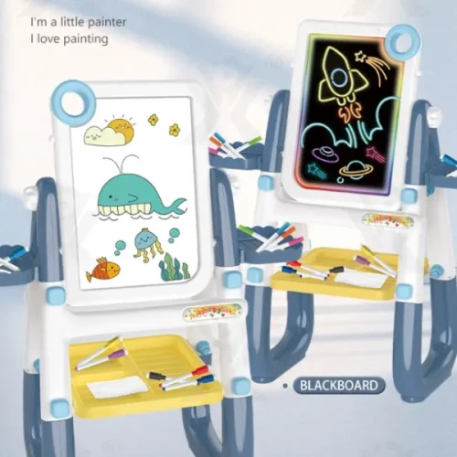 Tablă Essa Toys Șevalet pentru copii cu iluminare, albastru cumpăra în Chișinau
