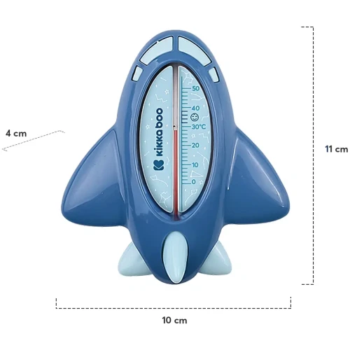 Termometru pentru baie KikkaBoo Plane Blue cumpăra în Chișinau