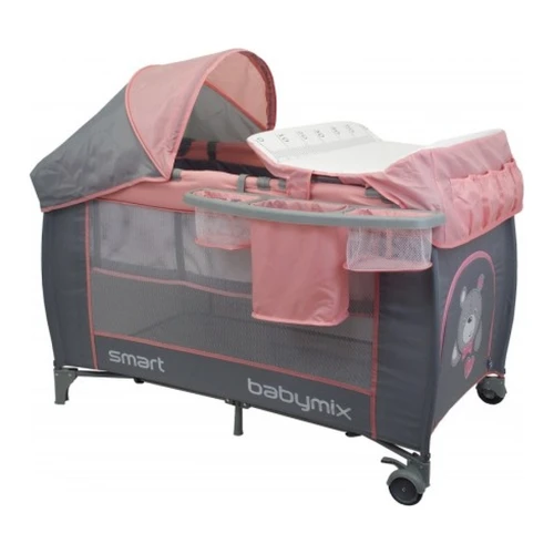 Манеж-кровать Baby Mix HR-8052-302 розовый купить в Кишиневе