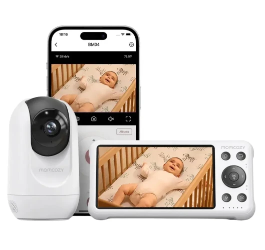 Видеоняня Momcozy BM04 Smart WiFi 5.5", 300 м купить в Кишиневе