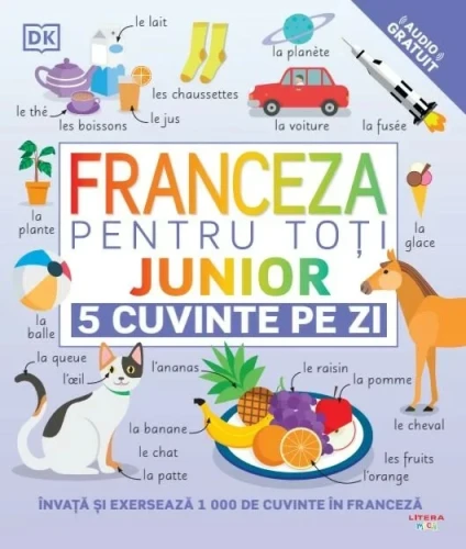 Книга Французский для всех Junior. 5 слов в день купить в Кишиневе