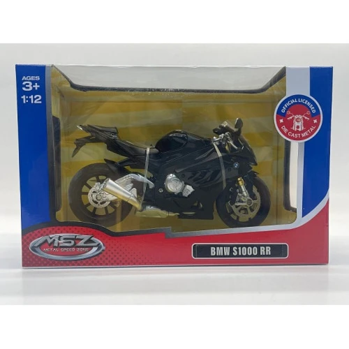 Мотоцикл металлическая модель MSZ BMW S1000 RR, масштаб 1:12 (в ассортименте) купить в Кишиневе