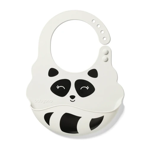 Baveta din silicon BabyOno Raccoon cumpăra în Chișinau