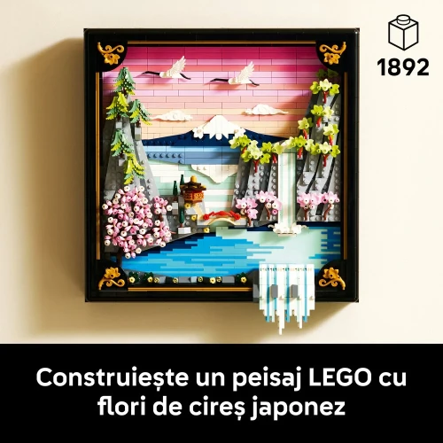 Set construcție Lego Art Japanese Cherry Blossom Land, 1892 elemente cumpăra în Chișinau