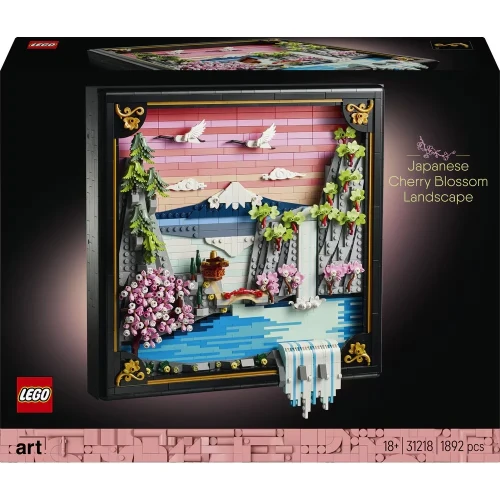 Set construcție Lego Art Japanese Cherry Blossom Land, 1892 elemente cumpăra în Chișinau