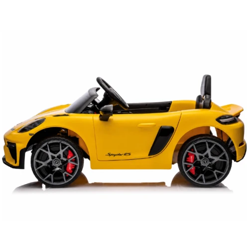 Mașinuță electrică KidsCar Porsche 718 Spyder RS, 12V/7Ah, 2 motoare 25W, roți EVA, scaun din piele cumpăra în Chișinau