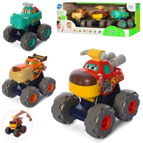 Набор грузовиков Hola Toys Monster Trucks купить в Кишиневе