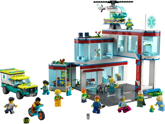 Set construcție LEGO City Hospital, 816 elemente cumpăra în Chișinau