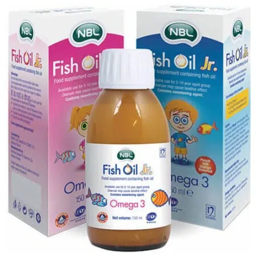 Сироп NBL Fish Oil Jr., 150 мл купить в Кишиневе