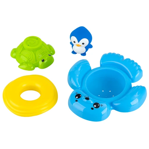 Игрушки для ванны PlayGO Float & Stack Buddies, 4 шт. купить в Кишиневе