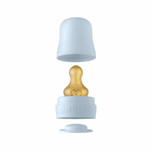 Kit pentru biberon din sticla Bibs Latex Baby Blue cumpăra în Chișinau