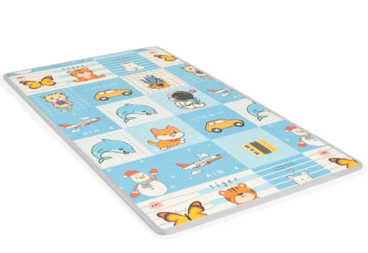 Covoraș pentru copii Moni XPE pliabil Blue, 180x100x1.5 cm cumpăra în Chișinau