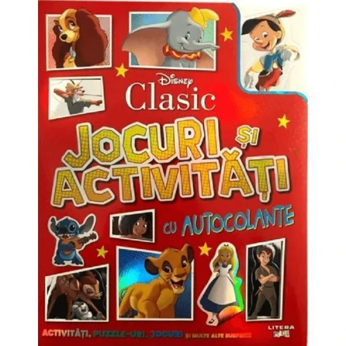 Carte Disney Clasic. Jocuri și activități cu autocolante cumpăra în Chișinau