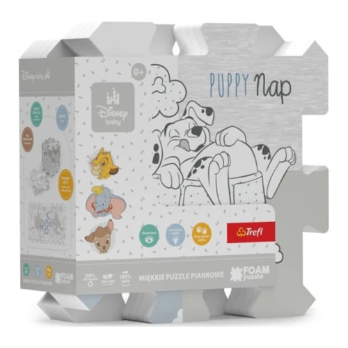 Covoraș-puzzle din spumă Trefl Disney Baby Bambi, 8 piese cumpăra în Chișinau