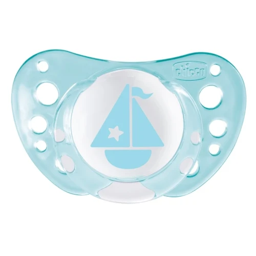 Suzetă anatomică din silicon Chicco Physio Air Blue (0-6 luni), 2 buc. cumpăra în Chișinau