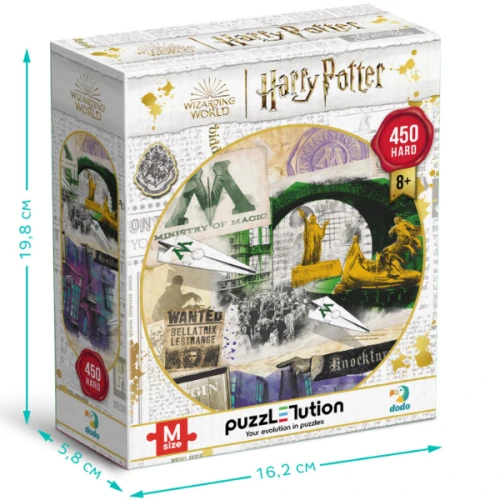 Пазл Dodo Министерство магии и Ноктюрн-аллея, серия Harry Potter, 450 элементов купить в Кишиневе