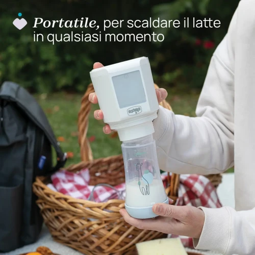 Încălzitor și sterilizator portabil pentru biberoane Chicco FlipHeat White cumpăra în Chișinau