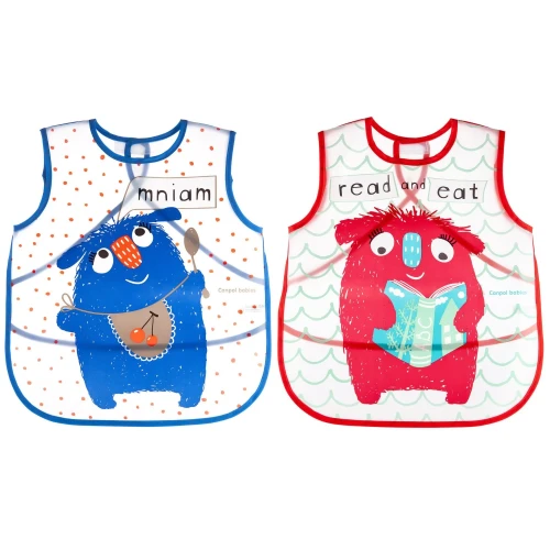 Слюнявчик-фартук Canpol babies Monsters 12 мес+ купить в Кишиневе