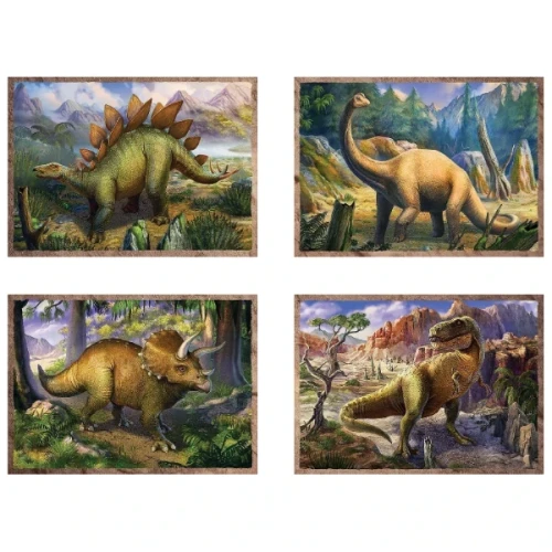 Пазл Toys outlet Динозавры 4 в 1, 207 элементов купить в Кишиневе