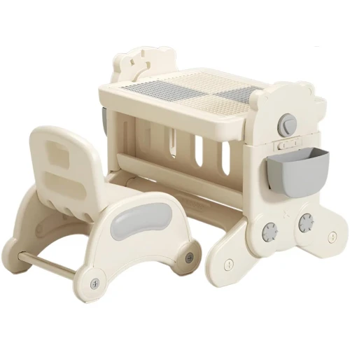 Детский столик со стулом Riki Серый купить в Кишиневе