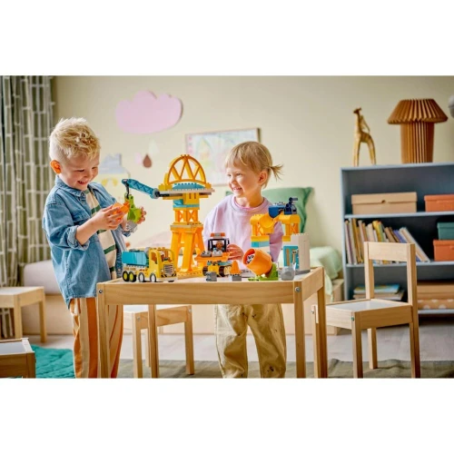 Конструкторы Lego Duplo 3 in 1 Construction Site and Vehicles, 84 элемента купить в Кишиневе
