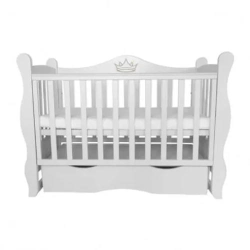 Детская кроватка Miracolo Korona Белая купить в Кишиневе