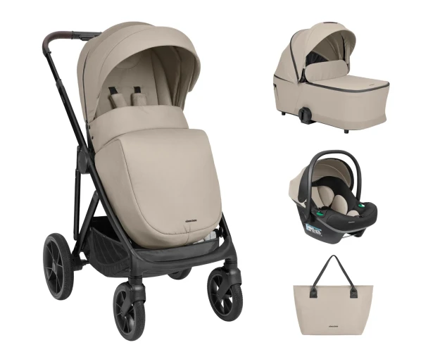 Коляска 3 в 1 Kikkaboo Chiara 2027 Beige купить в Кишиневе
