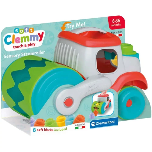 Jucarie de sortare Clementoni Clemmy Touch & Play Steamroller cumpăra în Chișinau