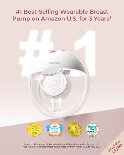 Pompa de sân electrică dubla Momcozy M5 Smart Grey cumpăra în Chișinau