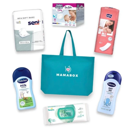 Geantă pentru maternitate Mamabox Basic Bella/Bubchen, 16 articole cumpăra în Chișinau