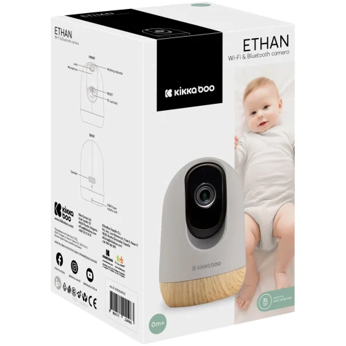 Monitor video bebelusi KikkaBoo Ethan 2026, 200 m cumpăra în Chișinau