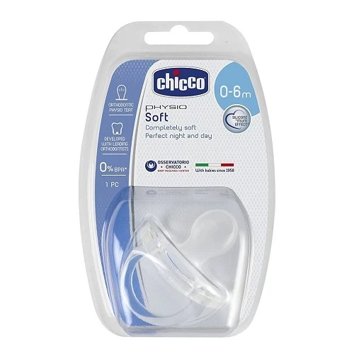 Suzetă ortodontică din silicon Chicco 0-6 luni cumpăra în Chișinau