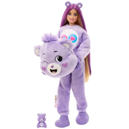 Păpușă Barbie Cutie Reveal în costum de pluș de ursuleț, 30 cm cumpăra în Chișinau
