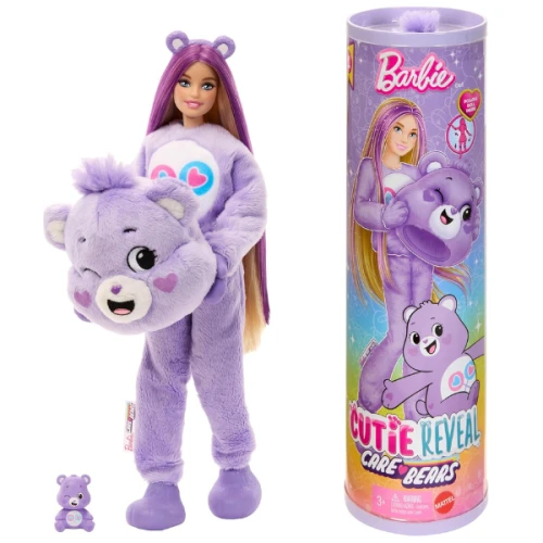 Păpușă Barbie Cutie Reveal în costum de pluș de ursuleț, 30 cm cumpăra în Chișinau