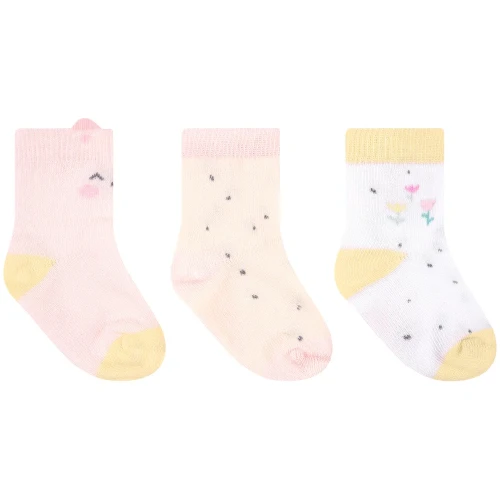 Ciorapei KikkaBoo cu urechi 3D Hedge-hugs, 3 buc. (0-6L) cumpăra în Chișinau