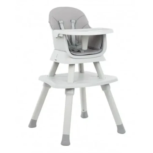 Scaun pentru hranire 6 in 1 KikkaBoo Eat N Play Grey cumpăra în Chișinau
