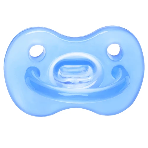 Пустышка ортодонтическая из силикона WeеBaby Blue/Pink в асс. 0-6 мес. купить в Кишиневе