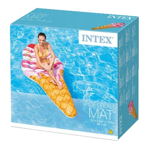 Надувной матрас для плавания Intex Мороженое 58762, 224x107 см купить в Кишиневе